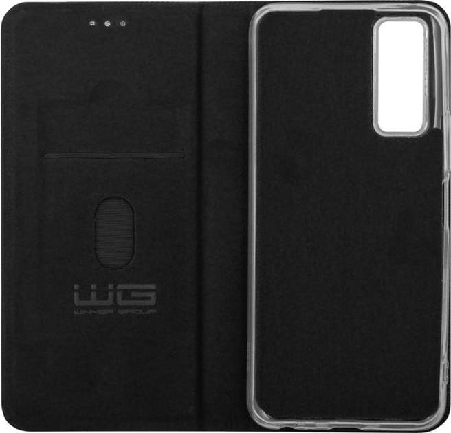 Etui z klapką Winner Group Flipbook Duet do Vivo Y52 5G Black (8591194105418) - obraz 2