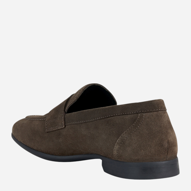 Loafersy męskie zamszowe Geox U35CCA00022-C1018 41.5 27.6 cm Brązowe (8056206117600) - obraz 3