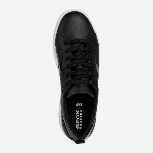 Sneakersy damskie na platformie Geox D35QXA05402-C9999 38 24.7 cm Czarne (8050036966636) - obraz 4