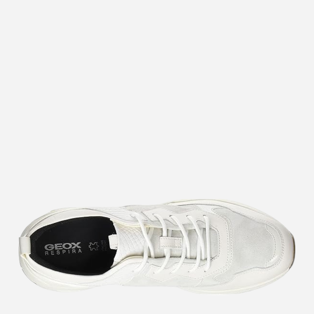 Sneakersy damskie do kostki Geox D16FGA08522-C1000 40 26 cm Białe (8050036228130) - obraz 4