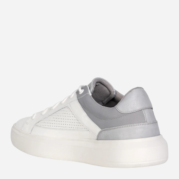 Sneakersy męskie do kostki Geox U155WA0003C-C1000 46 30.6 cm Białe (8054730986761) - obraz 3