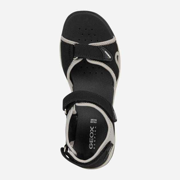 Sandały damskie sportowe Geox D92DWA0AU15-C9263 36 23.4 cm Czarne (8054730441840) - obraz 4