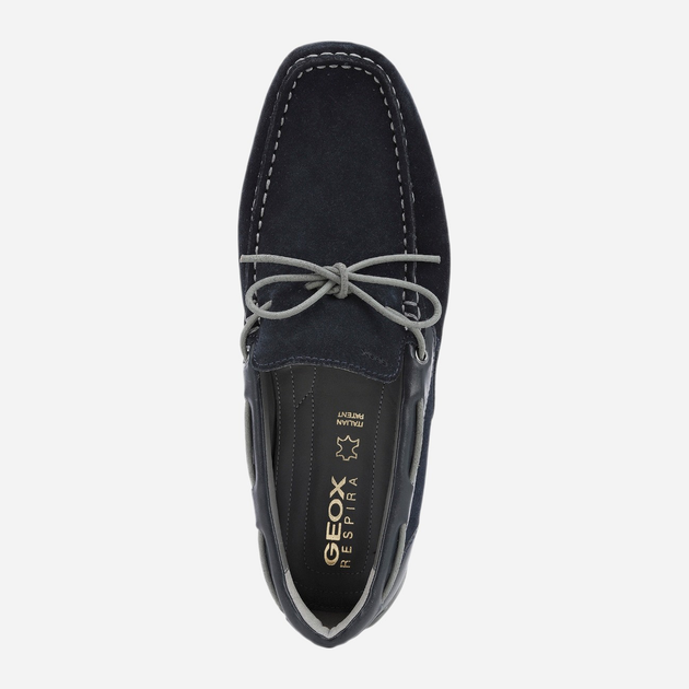 Buty żeglarskie męskie Geox U0207A02243-C4002 45 30 cm Granatowe (8054730471250) - obraz 4