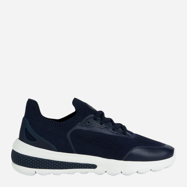 Sneakersy damskie do kostki Geox D35THA06K7Z-C4002 38 24.7 cm Granatowe (8056206047242) - obraz 1