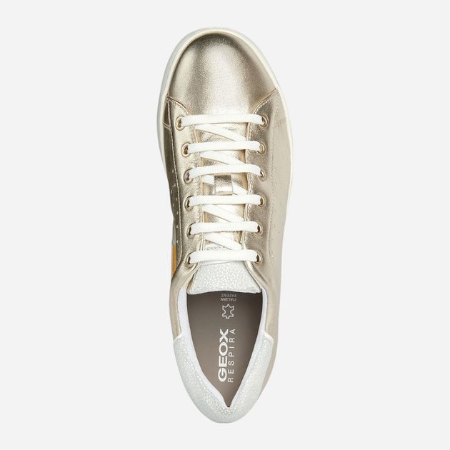 Sneakersy damskie do kostki Geox D151BE0CF07-C2L1Q 36 23.4 cm Złote (8056206023499) - obraz 4