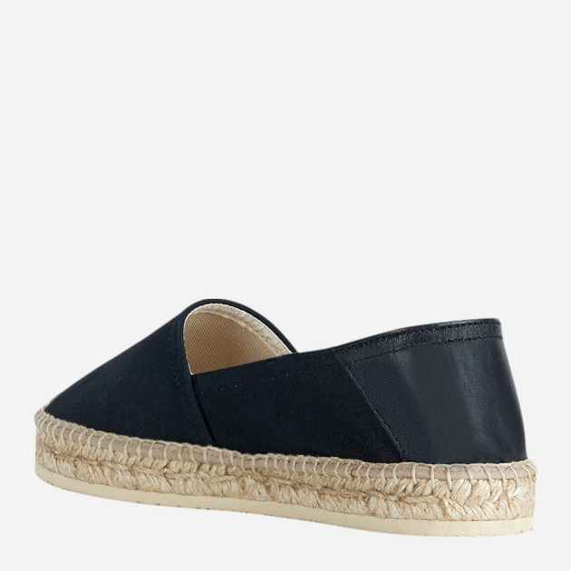 Espadryle damskie Geox D35V0C01043-C9999 40 26 cm Czarne (8056206051508) - obraz 3