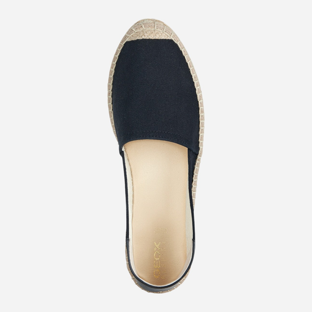 Espadryle damskie Geox D35V0C01043-C9999 41 26.7 cm Czarne (8056206051515) - obraz 4