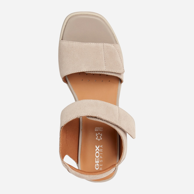 Sandały damskie na koturnie Geox D35G0C00022-C5004 36 23.4 cm Sand (8056206111882) - obraz 4