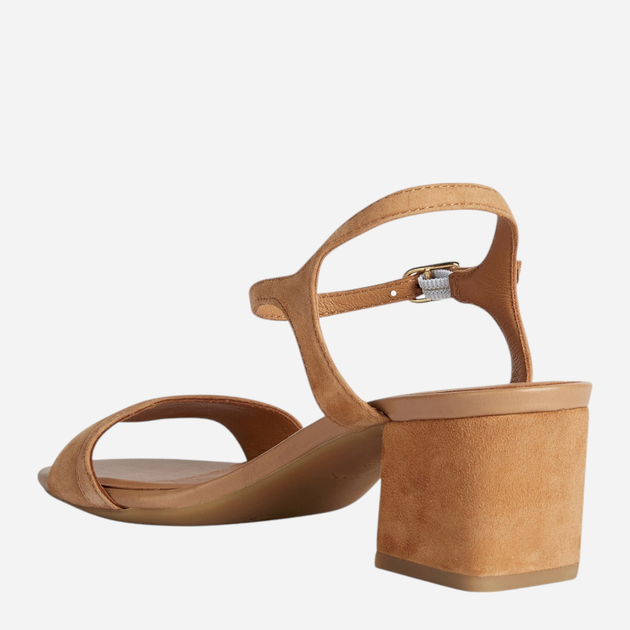 Sandały damskie na słupku Geox D35RNE00021-C5006 41 26.7 cm Camel (8056206041882) - obraz 3