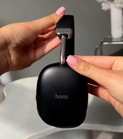 Беспроводные наушники Hoco W35 Black Bluetooth полноразмерные наушники с микрофоном - изображение 8