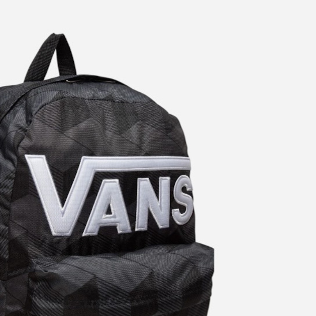 Рюкзак тканинний 22л вміщує формат А4 Vans Old Skool Drop V VN000H4ZKOU1 Графітовий (197065712006) - зображення 3