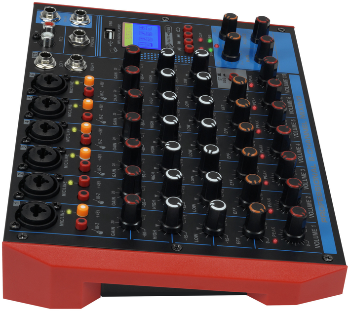 Аудіо мікшер MusicMate MM-SM500 FusionMix (5904119285400) - зображення 6