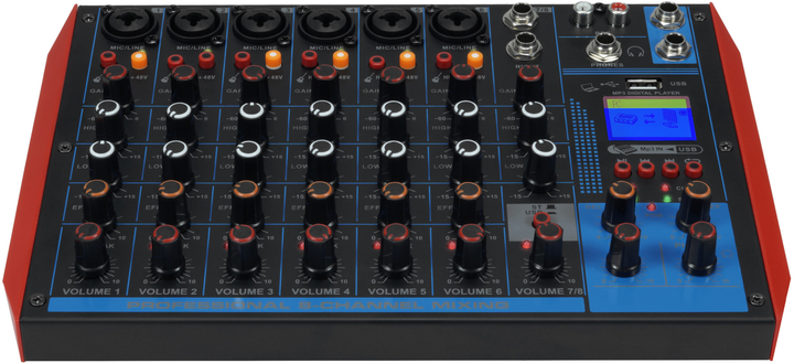 Аудіо мікшер MusicMate MM-SM500 FusionMix (5904119285400) - зображення 7