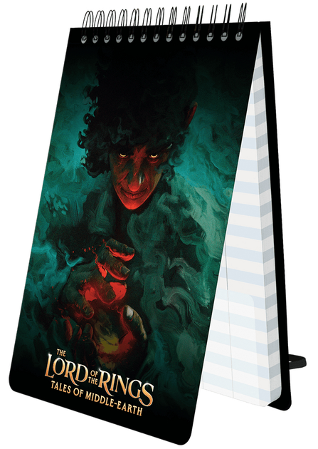 Блокнот для запису результатів гри Ultra Pro: Magic the Gathering - The Lord of the Rings - Tales of Middle-Earth - Spiral Life Pad - Frodo (0074427198336) - зображення 1