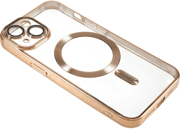 Etui WG Magic Eye Magnet do Apple iPhone 15 Gold (11866) - obraz 3
