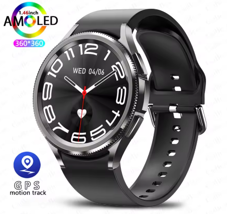 Умные смарт часы HiWatch62G для Android и iOS черные со вторым ремешком - Фото 2 Умные смарт часы HiWatch62G для Android и iOS черные со вторым ремешком - изображение 2