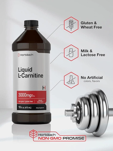 - L-  Horbach L-Carnitine Liquid 473    , ,   - ROZETKA  :  Proteinlive