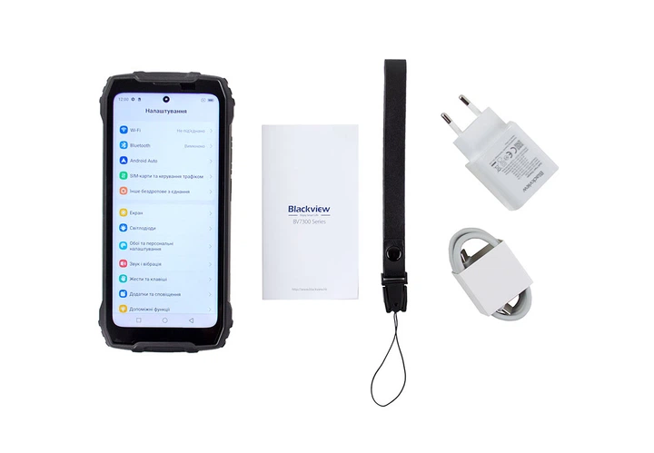 Мобильный защищенный телефон Blackview BV7300 (6+256Gb, 15000 mAh) Black - Фото 4 Мобильный защищенный телефон Blackview BV7300 (6+256Gb, 15000 mAh) Black - изображение 4