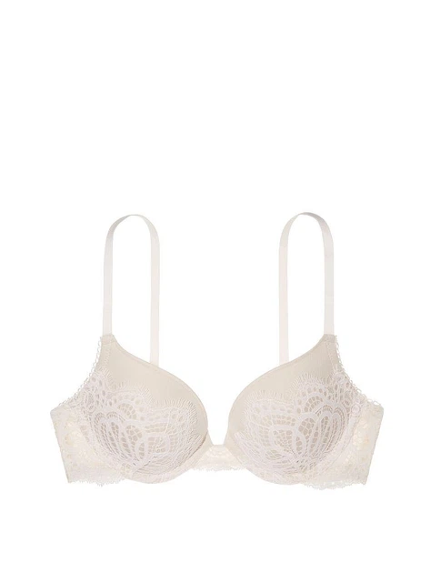 Бюстгальтер с косточками Victoria's Secret Dream Angels Lined Creamy White Lace (32A/B70) - Фото 3 Бюстгальтер с косточками Victoria's Secret Dream Angels Lined Creamy White Lace (32A/B70) - изображение 3