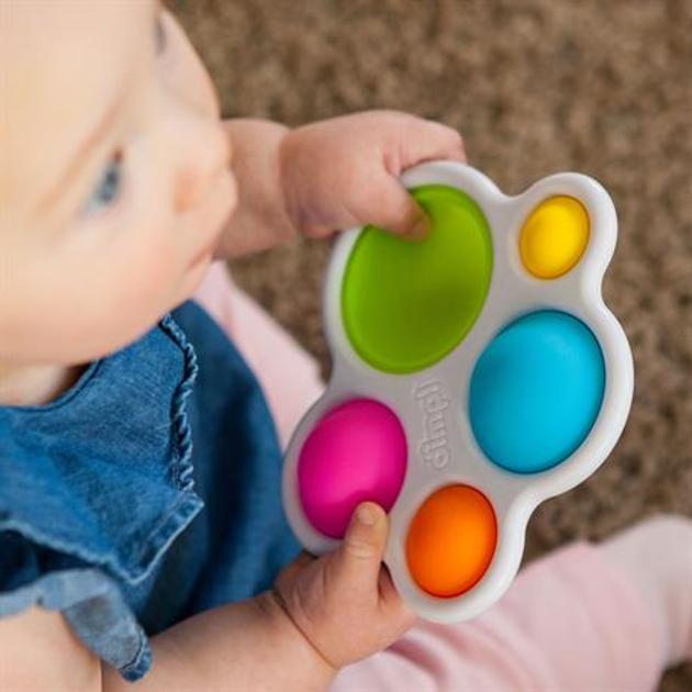 Gryzak i zabawka dotykowa Fat Brain Toys Dimpl Naciśnij piłkę (F192ML) (0811802023230) - obraz 4
