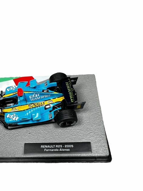 Лімітована Металева Колекційна модель Panini F1 RENAULT R25 - 2005