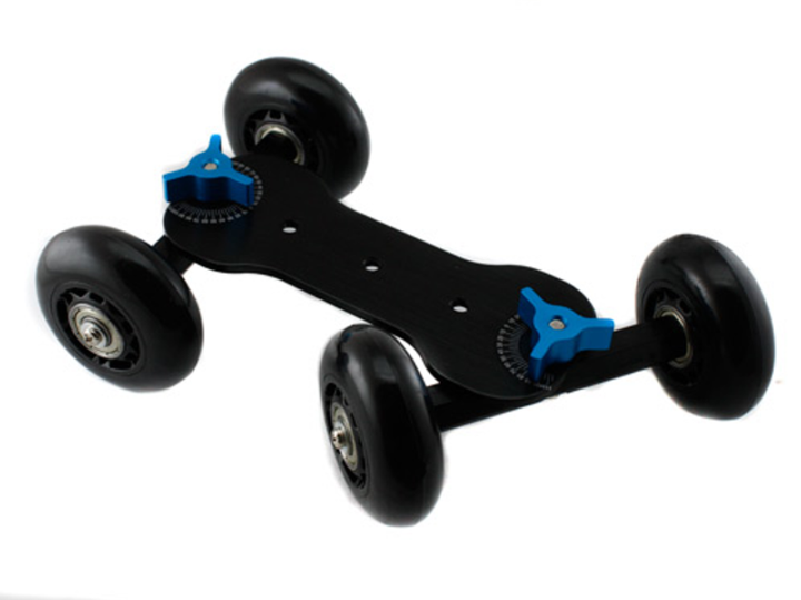 Міні візок скейтер слайдер Dolly Kit для камери 1/4 Black (297173) - зображення 2