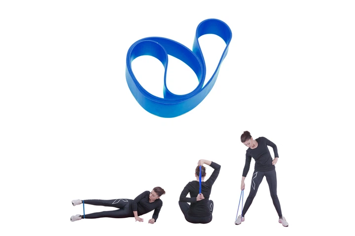 Лента-эспандер inSPORTline Hangy X-Heavy 27,5 см синяя, резина высокой растяжимости, для тренировок и реабилитации(ISL_D03FD11073BE) - Фото 2 Лента-эспандер inSPORTline Hangy X-Heavy 27,5 см синяя, резина высокой растяжимости, для тренировок и реабилитации(ISL_D03FD11073BE) - изображение 2