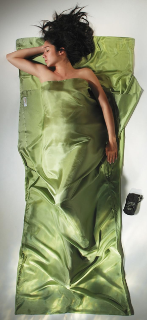 Спальний мішок Cocoon Travelsheet 218 x 90 см Vine (0799696115012) - зображення 6