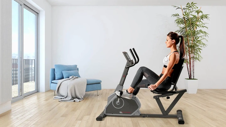 Велотренажер горизонтальний магнітний Toorx Recumbent Bike BRXR 65 Comfort (BRX-R65-COMFORT) сірий - изображение 3