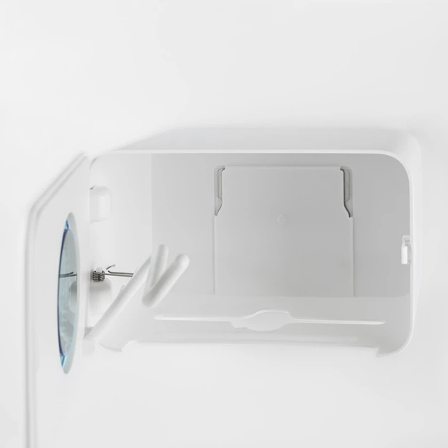Держатель для туалетной бумаги с отверстием для аромасаше BP-41 WHITE/GRAY - изображение 14
