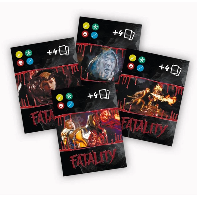 Настольная игра "Mortal Kombat UNO" PLR-0022 на украинском языке - Фото 3 Настольная игра "Mortal Kombat UNO" PLR-0022 на украинском языке - изображение 3