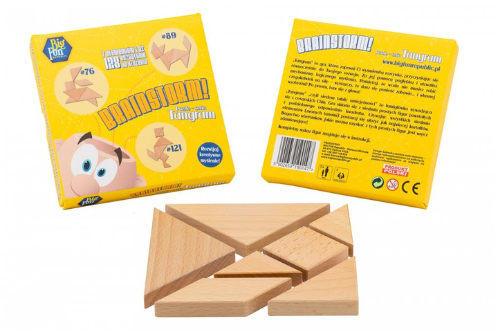 Łamigłówka Brainstorm Tangram (5902659190147) - obraz 5