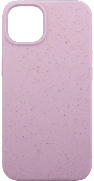 Etui plecki Winner Group ECO 100% compostable do Apple iPhone 15 Pink (8591194119422) - obraz 1