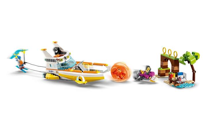 Zestaw klocków LEGO Sonic the Hedgehog Tails i przygoda na łodzi 393 elementy (76997) - obraz 3