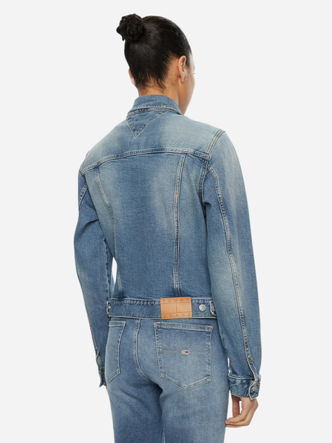 Kurtka jeansowa damska Tommy Jeans DW0DW19858-1AB XS Niebieska (8720638505587) - obraz 2