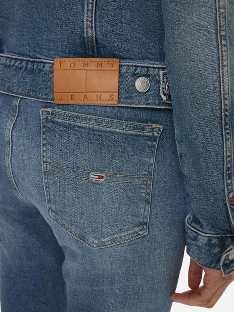 Kurtka jeansowa damska Tommy Jeans DW0DW19858-1AB S Niebieska (8720638505624) - obraz 5
