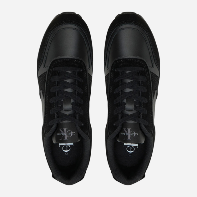 Sneakersy męskie do kostki Calvin Klein Jeans YM0YM00624-0GJ 43 Czarne (8721107153087) - obraz 4