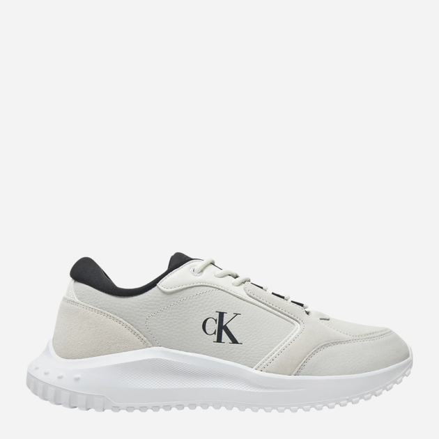 Чоловічі снікери Calvin Klein Jeans YM0YM01145-0LF 44 Молочні (8721107081311) - зображення 1