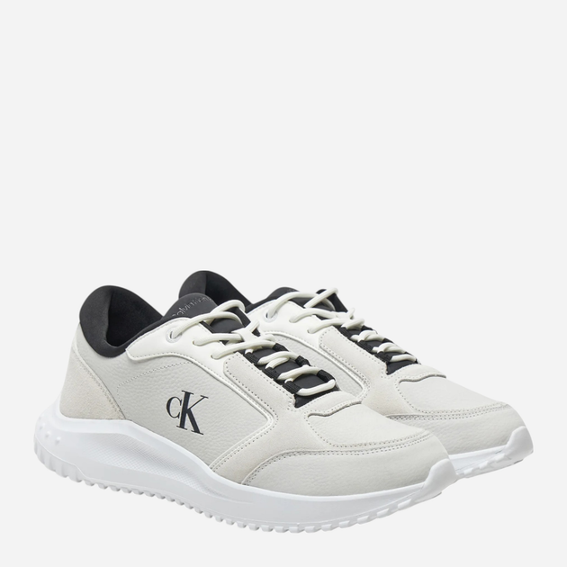 Чоловічі снікери Calvin Klein Jeans YM0YM01145-0LF 44 Молочні (8721107081311) - зображення 2