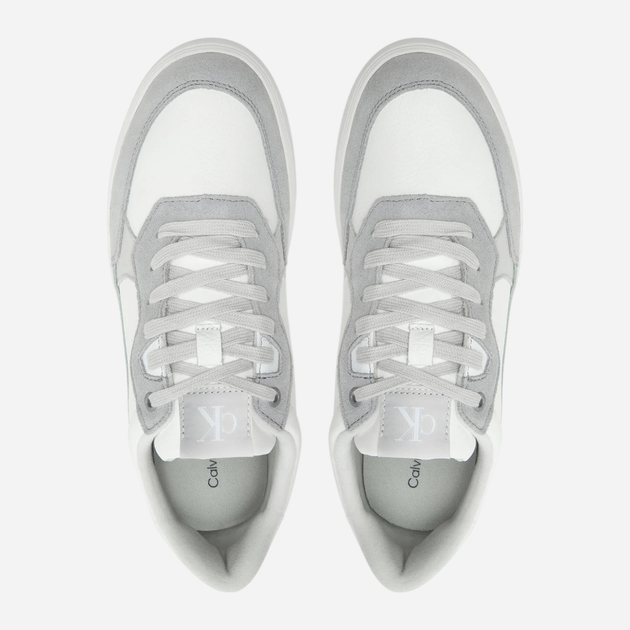 Sneakersy męskie skórzane Calvin Klein Jeans YM0YM01153-0IR 42 Białe (8721107093208) - obraz 4