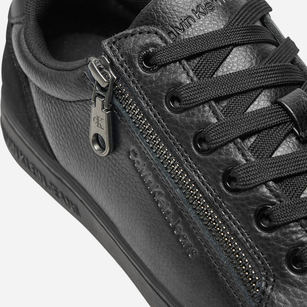 Sneakersy męskie skórzane Calvin Klein Jeans YM0YM01254-0GJ 42 Czarne (8721107082073) - obraz 6