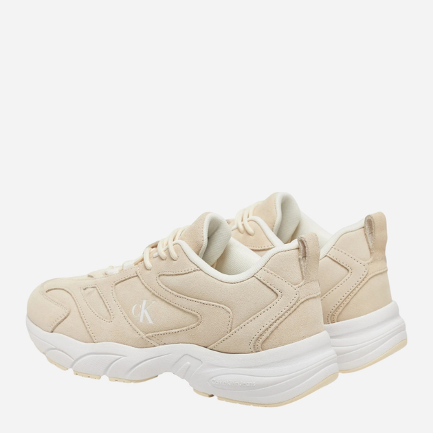 Sneakersy damskie do kostki Calvin Klein Jeans YW0YW01639-0LF 36 Jasnobeżowe (8721107091013) - obraz 3