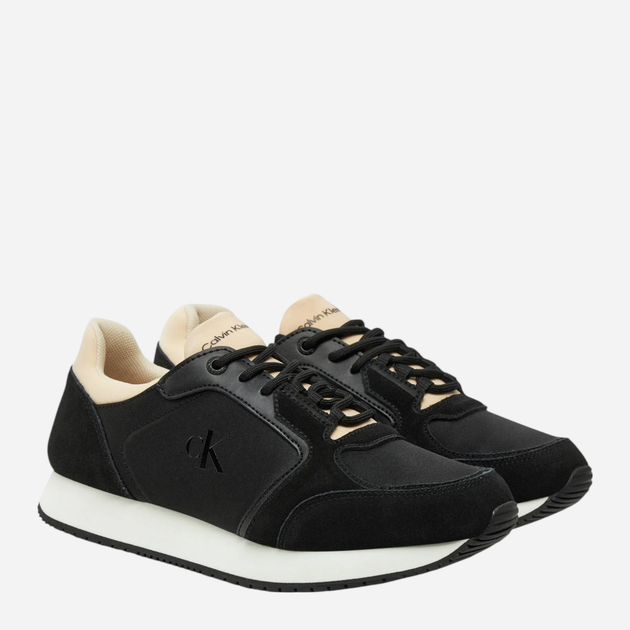 Sneakersy damskie do kostki Calvin Klein Jeans YW0YW01644-0GU 40 Czarne (8721107077444) - obraz 2