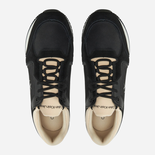 Жіночі снікери Calvin Klein Jeans YW0YW01644-0GU 39 Чорні (8721107077260) - зображення 4
