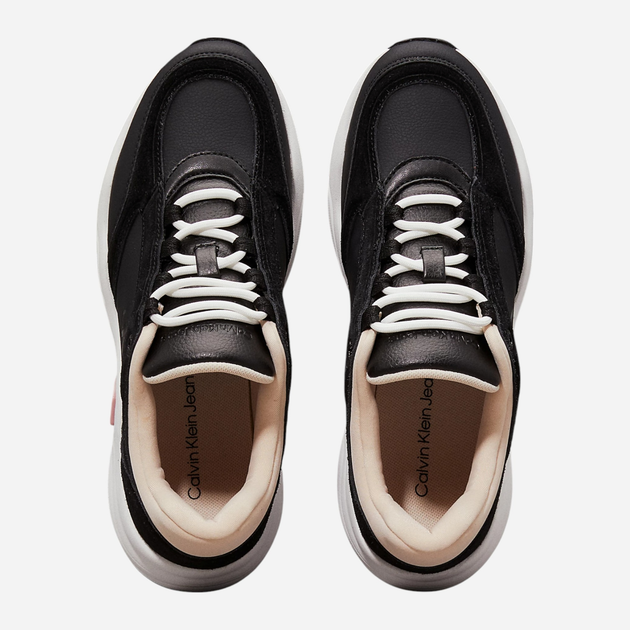 Жіночі снікери Calvin Klein Jeans YW0YW01646-0GU 40 Чорні (8721107081243) - зображення 5
