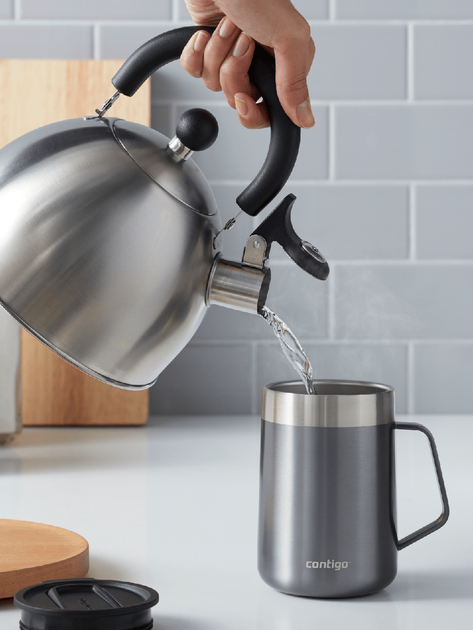 Термокухоль Contigo Streeterville with Handle 420 мл Sake (2174673) - зображення 8