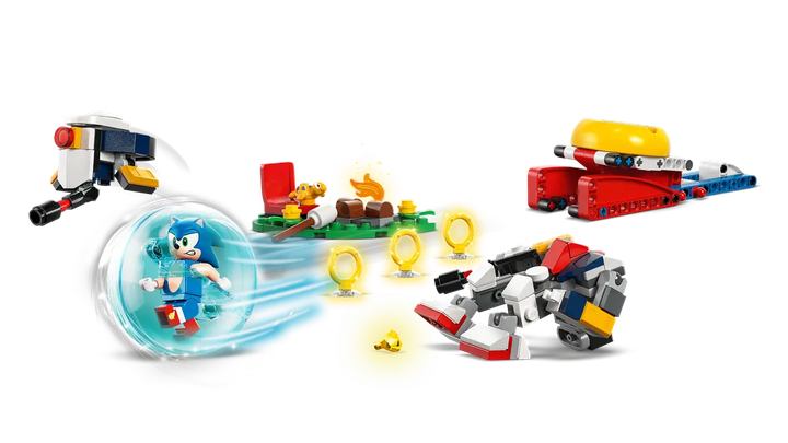 Конструктор LEGO Sonic the Hedgehog: Сонік і битва в таборі 177 елементів (77001) - зображення 5