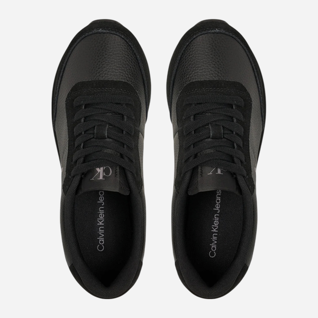 Sneakersy damskie do kostki Calvin Klein Jeans YW0YW01798-0GJ 36 Czarne (8721107090207) - obraz 4