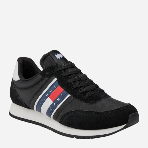 Чоловічі снікери Tommy Jeans EM0EM01351-BDS 44 Чорні (8720646076215) - зображення 2