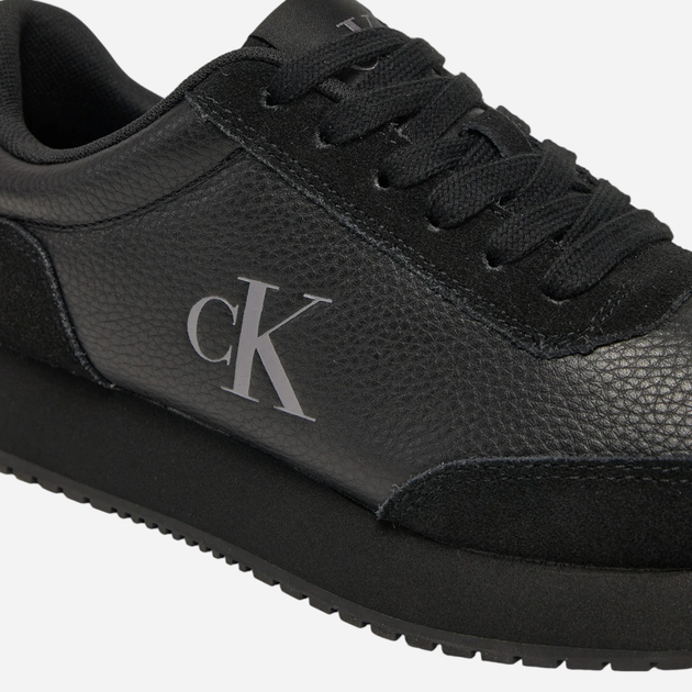 Sneakersy damskie do kostki Calvin Klein Jeans YW0YW01798-0GJ 39 Czarne (8721107090238) - obraz 6